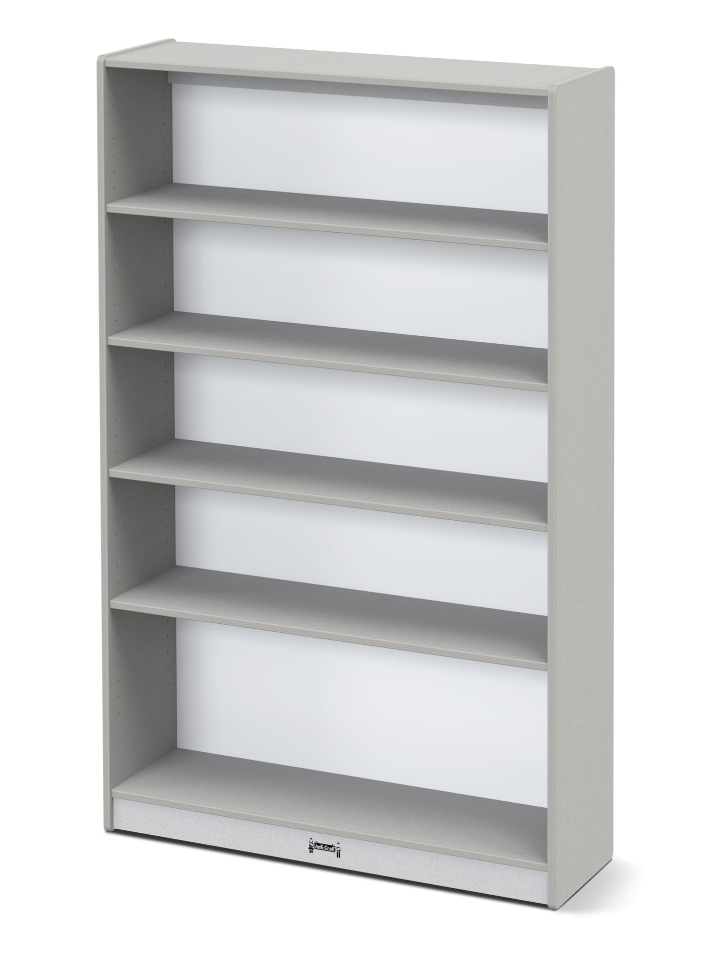 Rainbow Accents Tall Bookcase - Gray