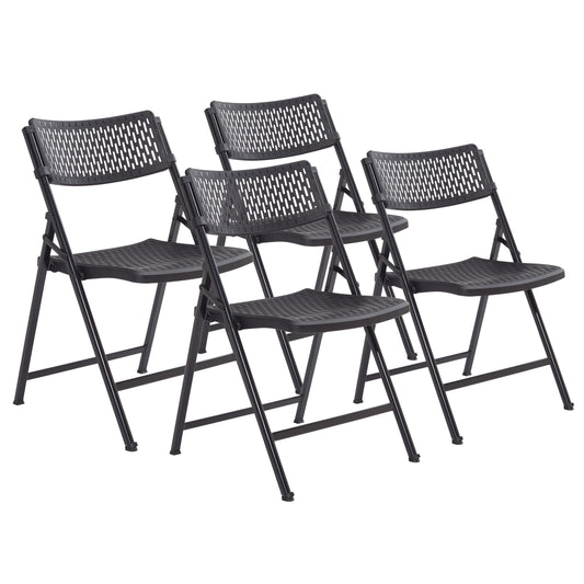 Airflex Series Premium Polypropylene Folding Chair (Pack of 4)