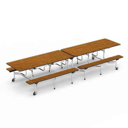 Mobile Series Tables with Benches