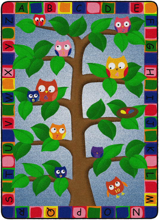 ALPHABET OWLS 6'X8'4‚Äù